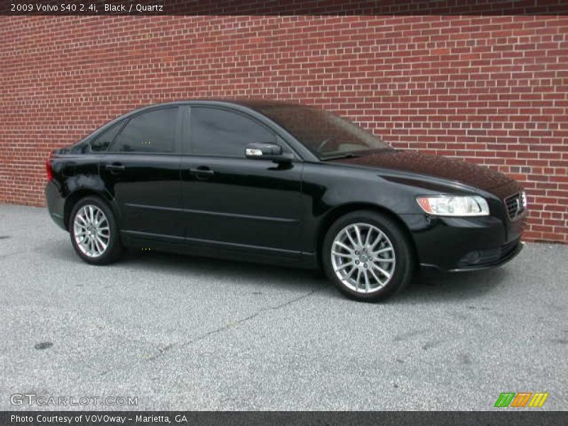 Black / Quartz 2009 Volvo S40 2.4i