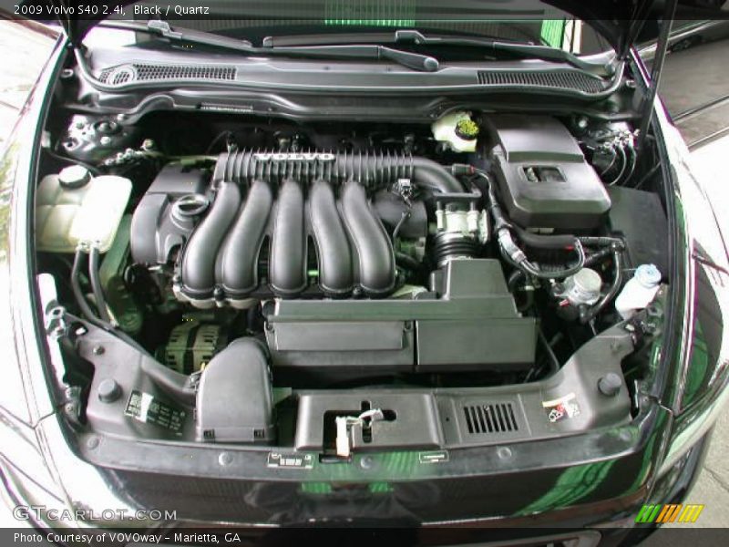 Black / Quartz 2009 Volvo S40 2.4i