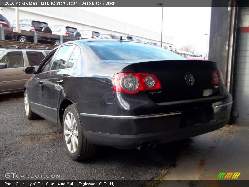 Deep Black / Black 2010 Volkswagen Passat Komfort Sedan