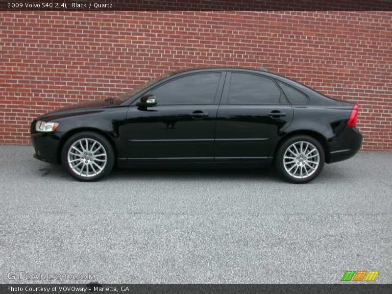 Black / Quartz 2009 Volvo S40 2.4i
