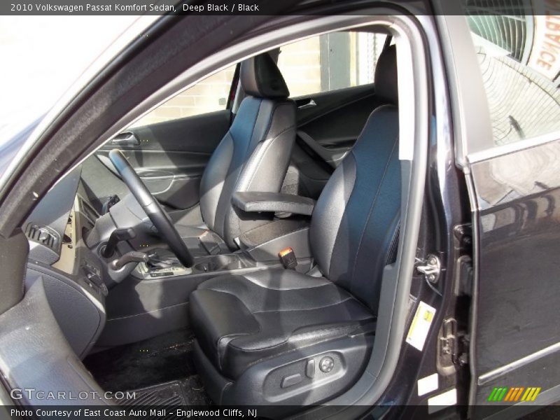 Deep Black / Black 2010 Volkswagen Passat Komfort Sedan