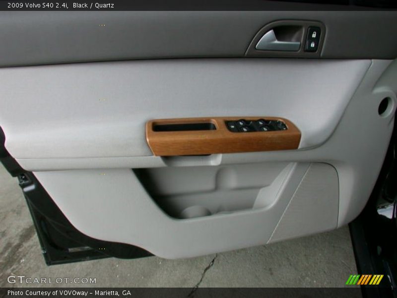 Black / Quartz 2009 Volvo S40 2.4i