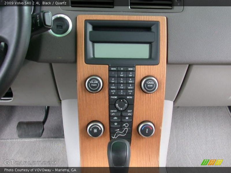 Black / Quartz 2009 Volvo S40 2.4i