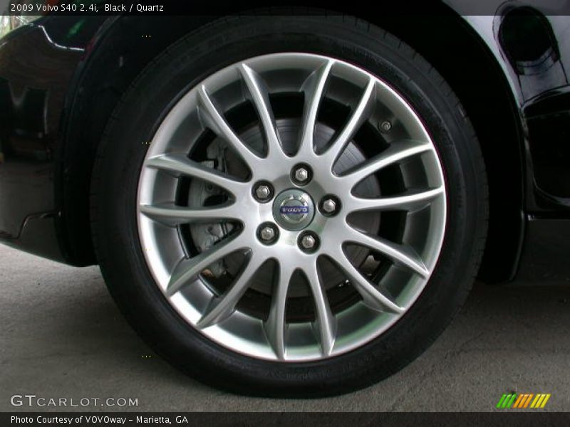 Black / Quartz 2009 Volvo S40 2.4i