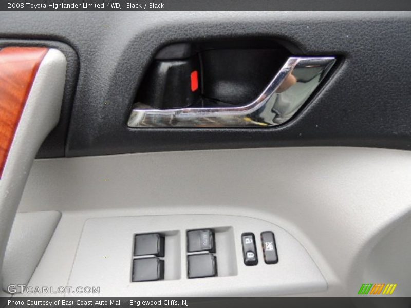 Black / Black 2008 Toyota Highlander Limited 4WD