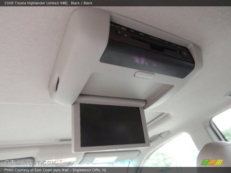Black / Black 2008 Toyota Highlander Limited 4WD