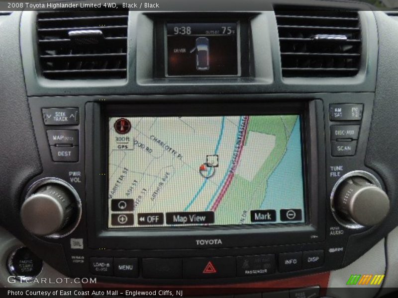 Black / Black 2008 Toyota Highlander Limited 4WD