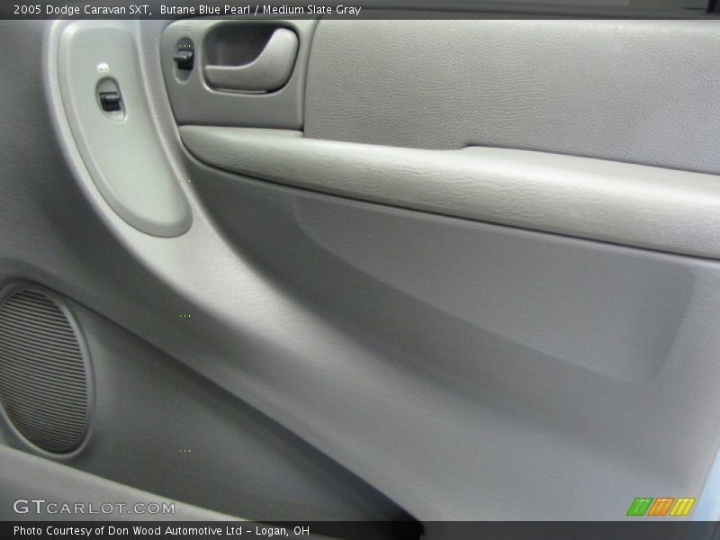 Butane Blue Pearl / Medium Slate Gray 2005 Dodge Caravan SXT