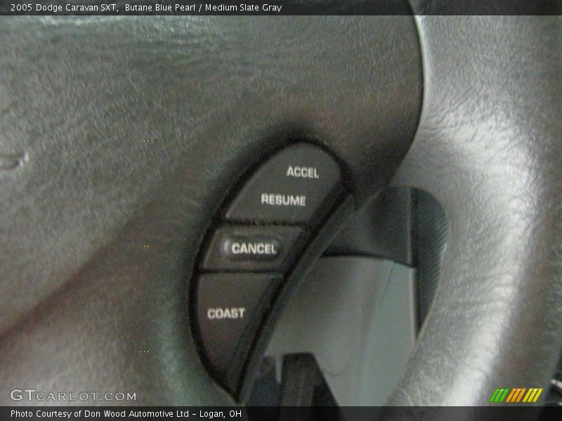 Controls of 2005 Caravan SXT