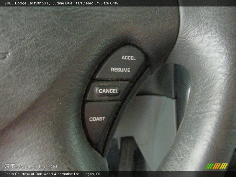 Controls of 2005 Caravan SXT