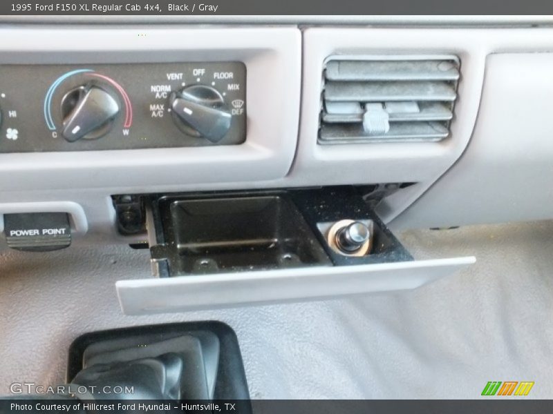 Controls of 1995 F150 XL Regular Cab 4x4