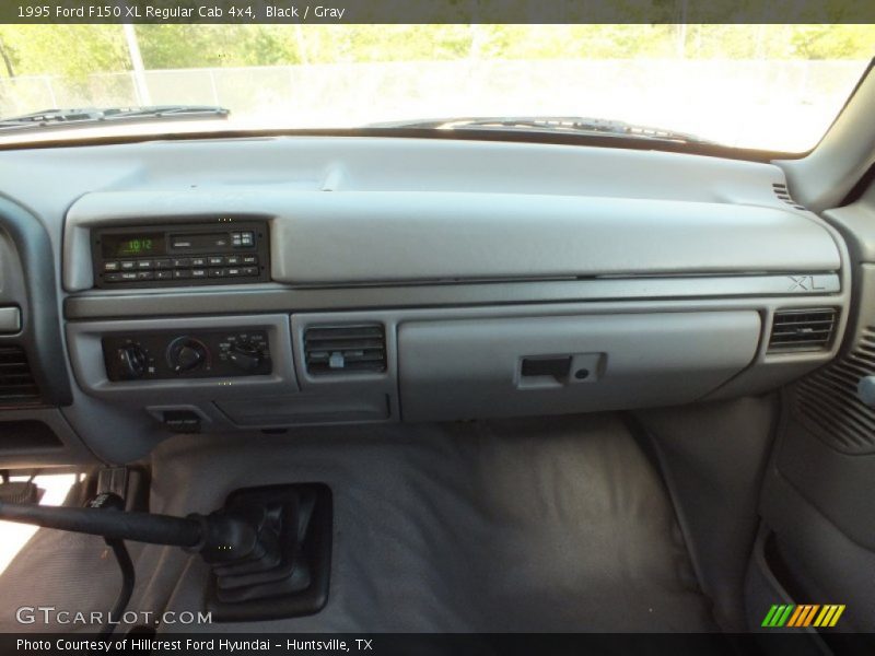 Dashboard of 1995 F150 XL Regular Cab 4x4