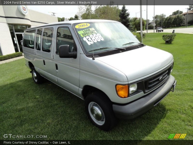 Silver Metallic / Medium Flint 2004 Ford E Series Van E250 Cargo