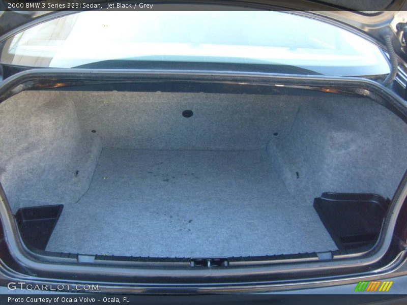 Jet Black / Grey 2000 BMW 3 Series 323i Sedan