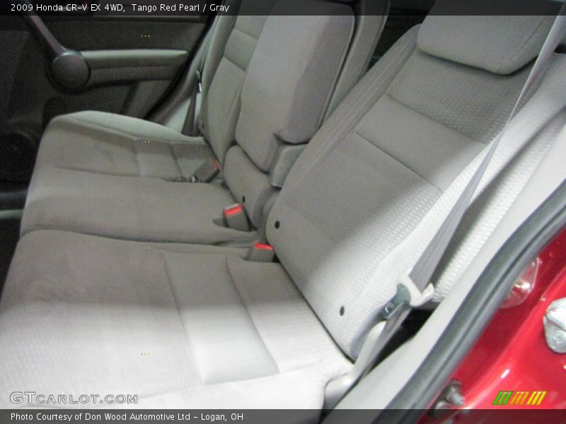 Tango Red Pearl / Gray 2009 Honda CR-V EX 4WD