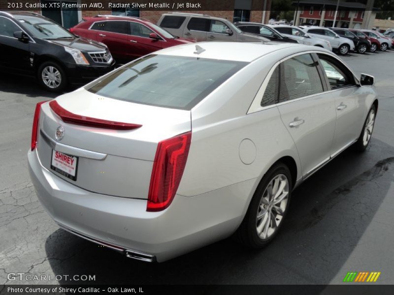 Radiant Silver Metallic / Jet Black 2013 Cadillac XTS Premium AWD