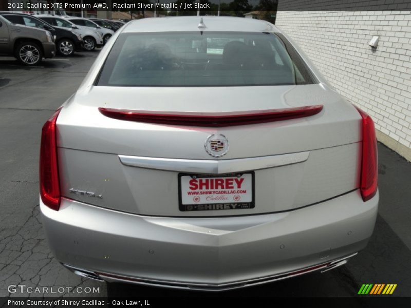 Radiant Silver Metallic / Jet Black 2013 Cadillac XTS Premium AWD