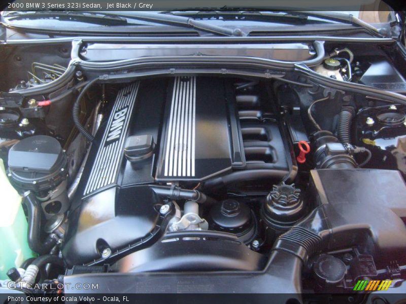 Jet Black / Grey 2000 BMW 3 Series 323i Sedan