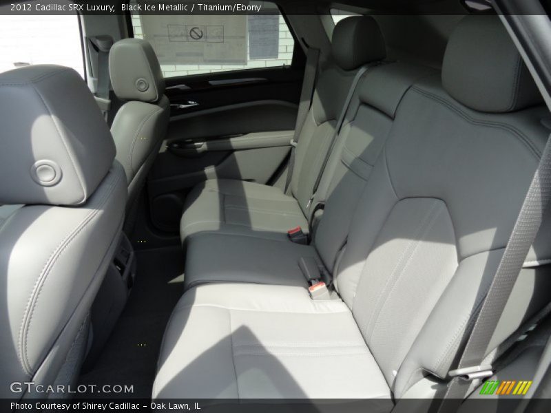 Black Ice Metallic / Titanium/Ebony 2012 Cadillac SRX Luxury