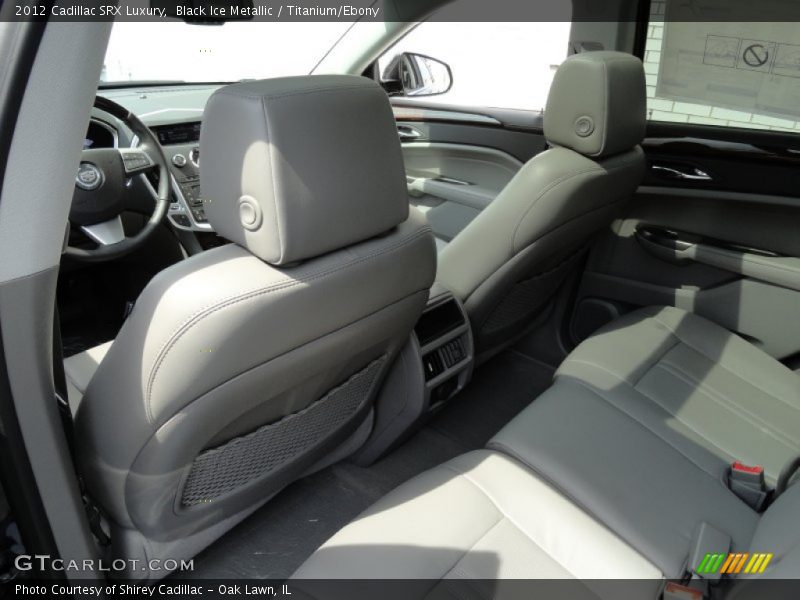 Black Ice Metallic / Titanium/Ebony 2012 Cadillac SRX Luxury