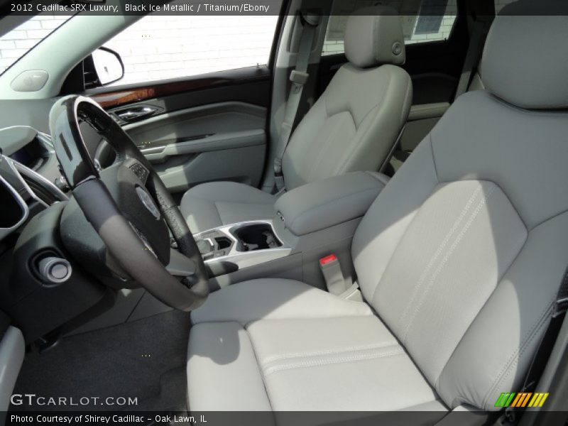 Black Ice Metallic / Titanium/Ebony 2012 Cadillac SRX Luxury