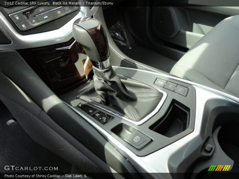 Black Ice Metallic / Titanium/Ebony 2012 Cadillac SRX Luxury