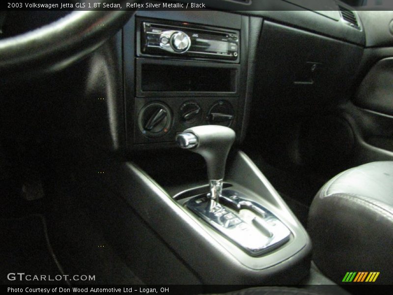 Reflex Silver Metallic / Black 2003 Volkswagen Jetta GLS 1.8T Sedan