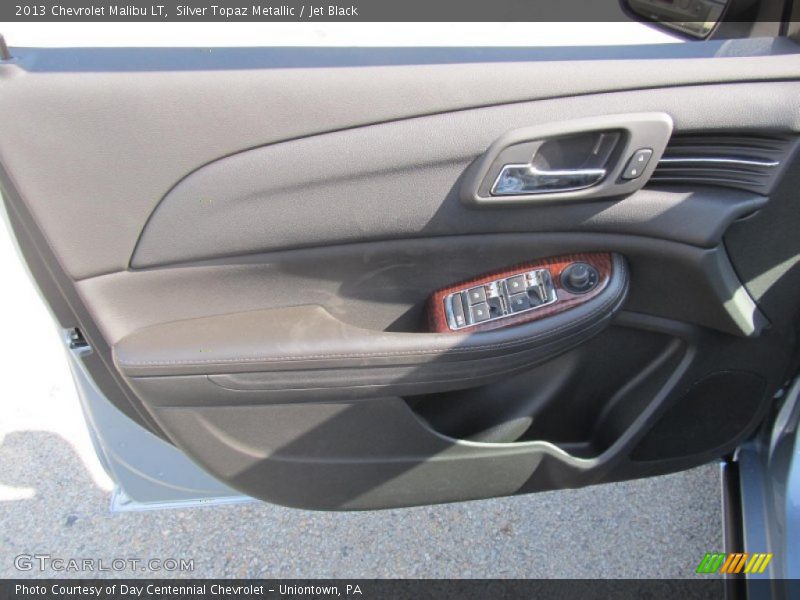 Silver Topaz Metallic / Jet Black 2013 Chevrolet Malibu LT