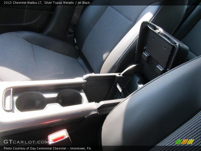 Silver Topaz Metallic / Jet Black 2013 Chevrolet Malibu LT