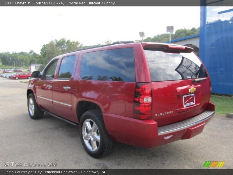 Crystal Red Tintcoat / Ebony 2013 Chevrolet Suburban LTZ 4x4