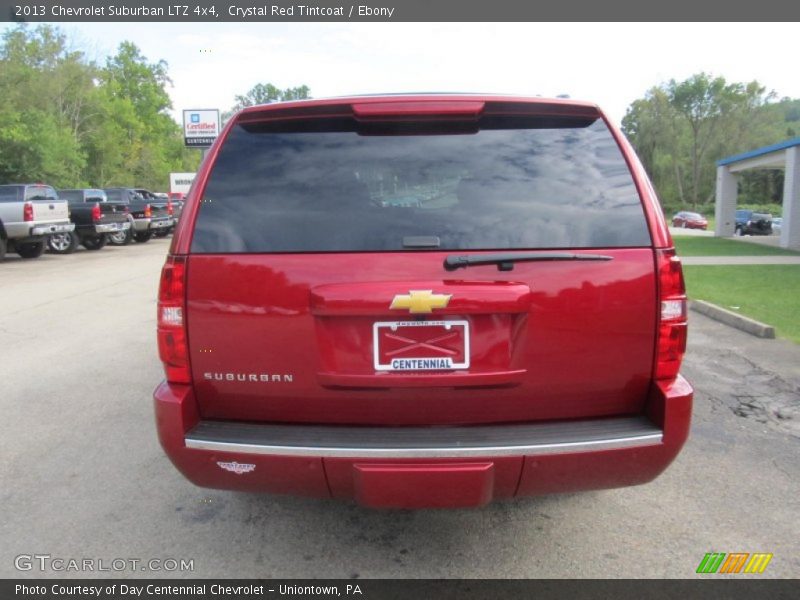 Crystal Red Tintcoat / Ebony 2013 Chevrolet Suburban LTZ 4x4