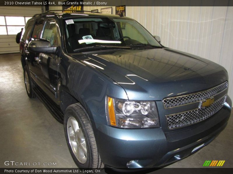Blue Granite Metallic / Ebony 2010 Chevrolet Tahoe LS 4x4
