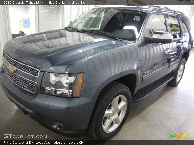 Blue Granite Metallic / Ebony 2010 Chevrolet Tahoe LS 4x4