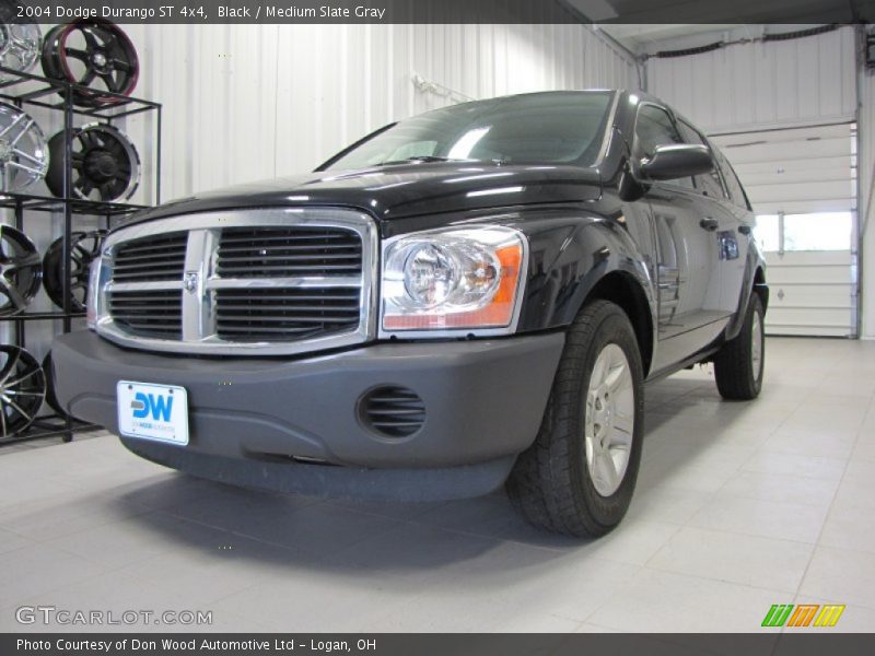 Black / Medium Slate Gray 2004 Dodge Durango ST 4x4