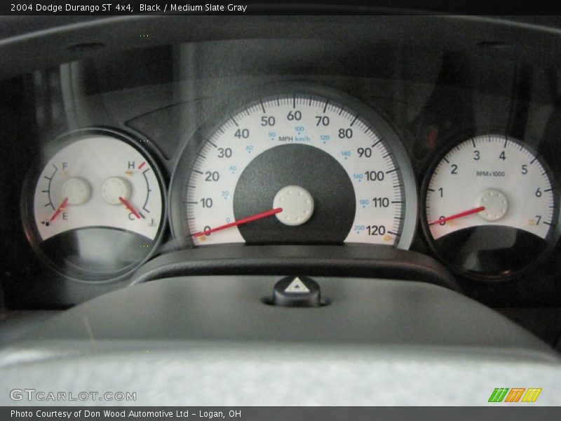 Black / Medium Slate Gray 2004 Dodge Durango ST 4x4