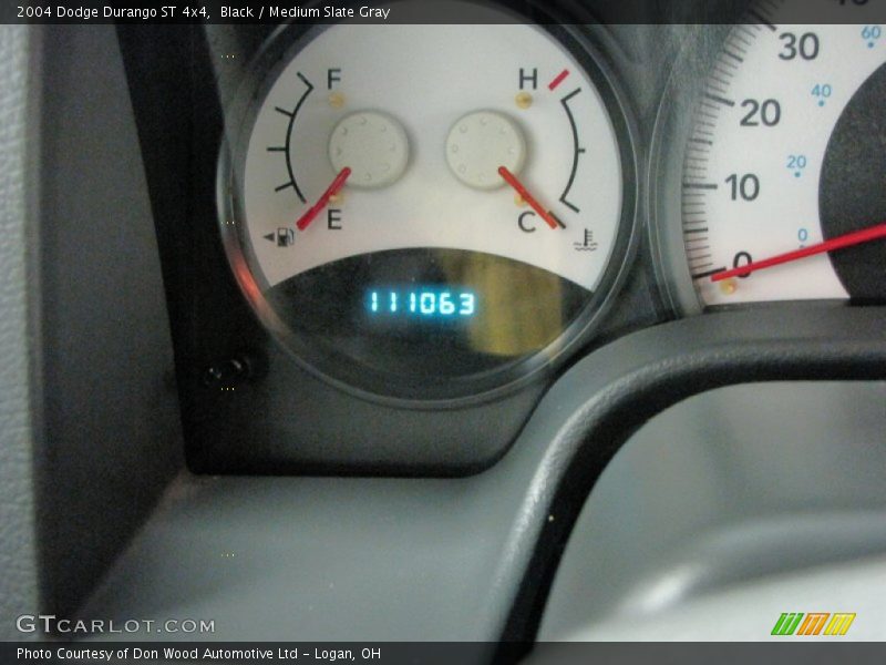 Black / Medium Slate Gray 2004 Dodge Durango ST 4x4