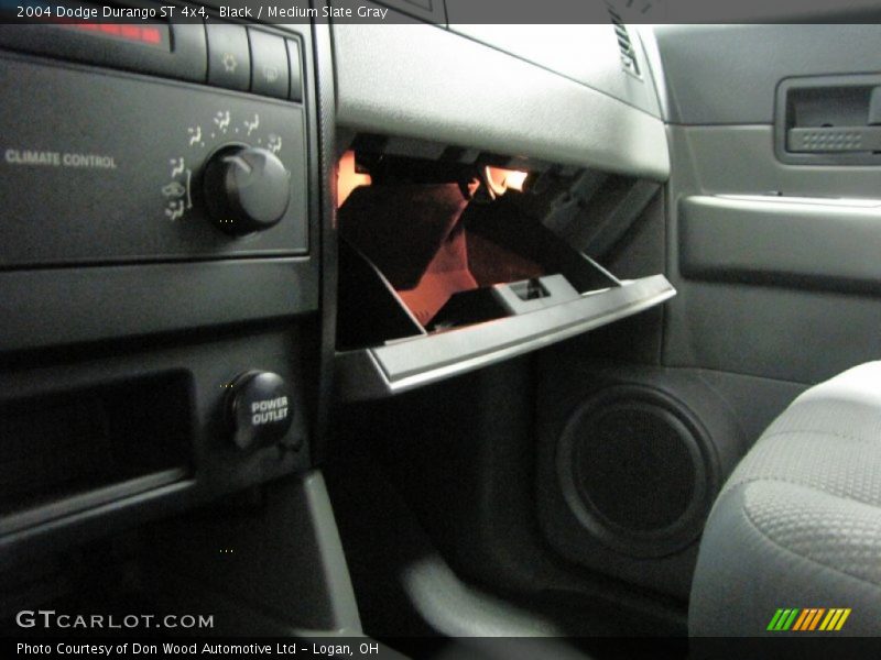 Black / Medium Slate Gray 2004 Dodge Durango ST 4x4