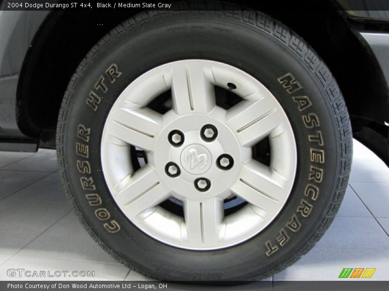 Black / Medium Slate Gray 2004 Dodge Durango ST 4x4