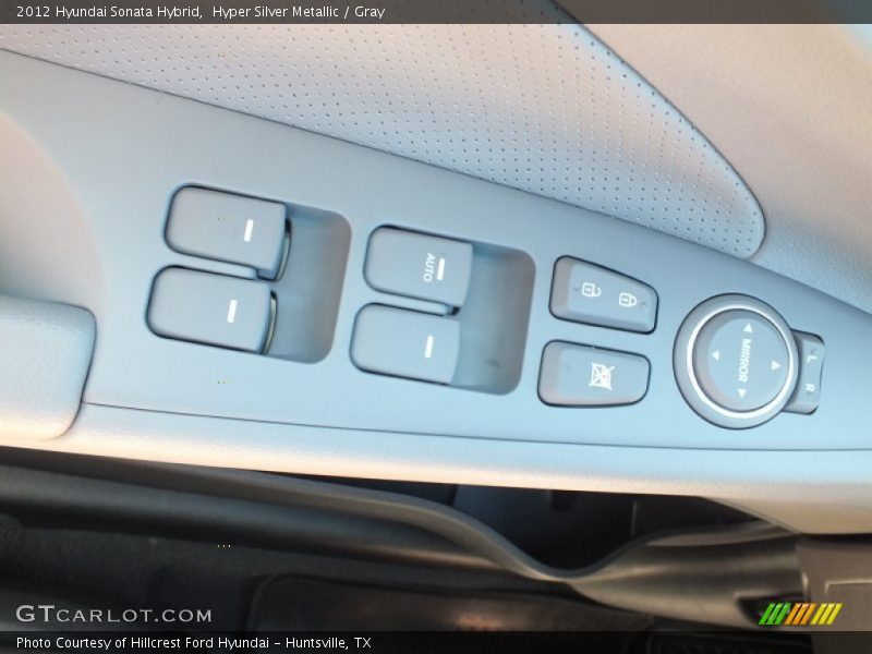 Hyper Silver Metallic / Gray 2012 Hyundai Sonata Hybrid