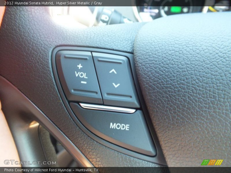 Hyper Silver Metallic / Gray 2012 Hyundai Sonata Hybrid