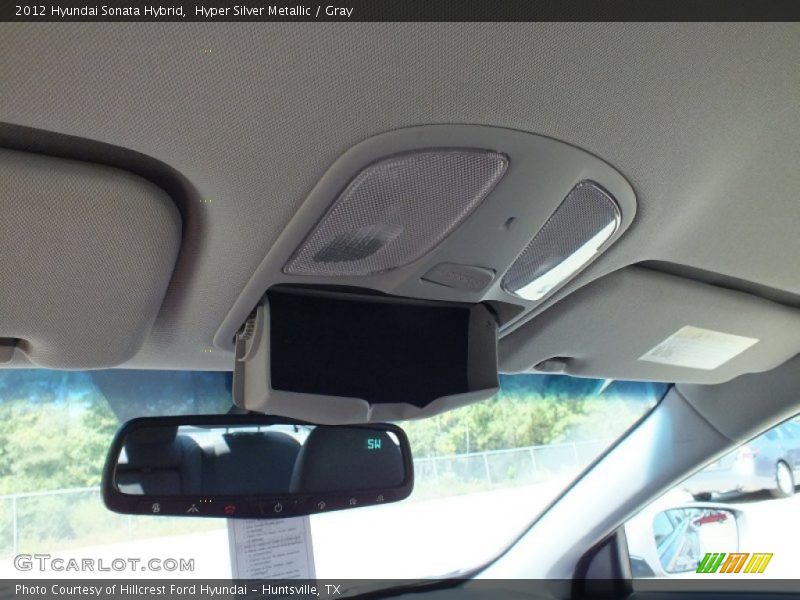 Hyper Silver Metallic / Gray 2012 Hyundai Sonata Hybrid