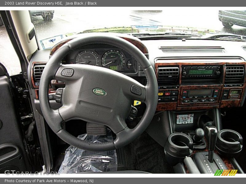 Java Black / Black 2003 Land Rover Discovery HSE