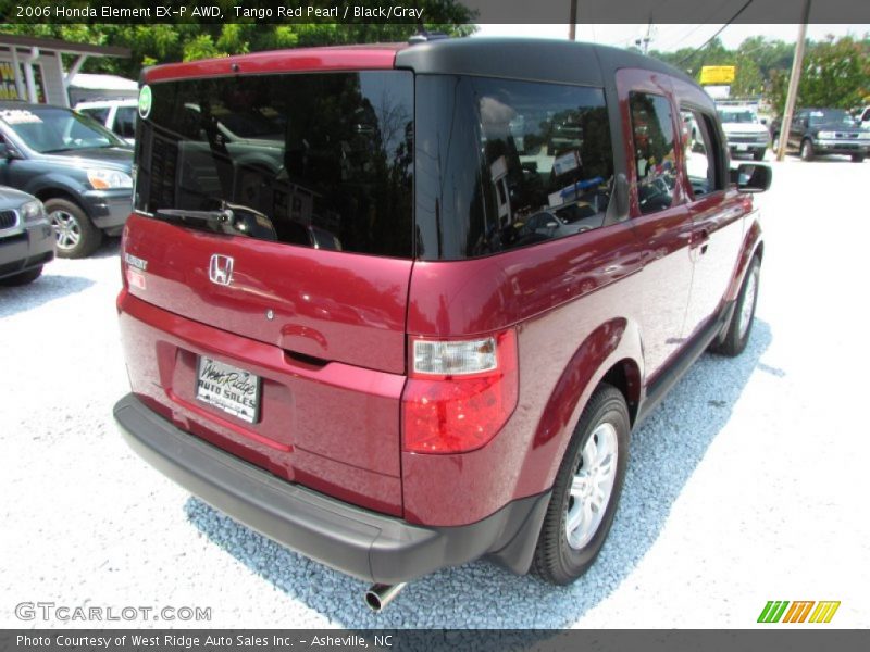 Tango Red Pearl / Black/Gray 2006 Honda Element EX-P AWD