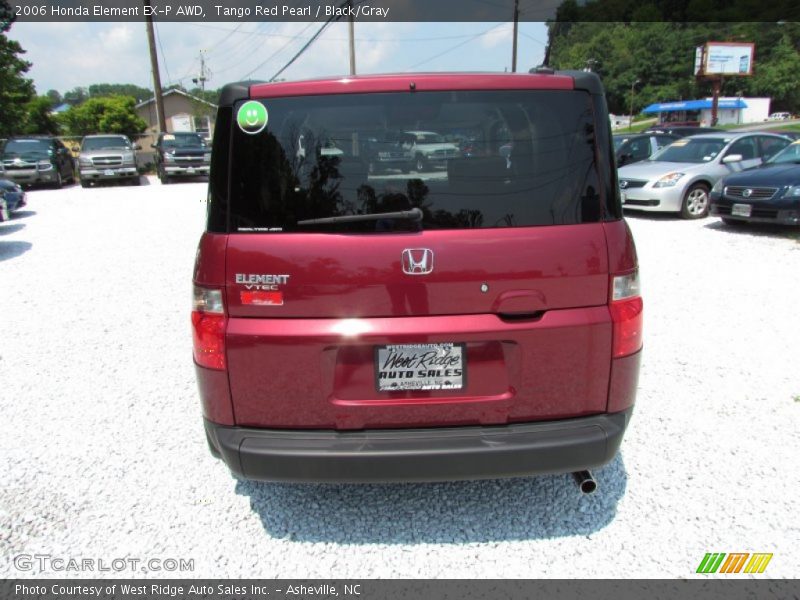 Tango Red Pearl / Black/Gray 2006 Honda Element EX-P AWD