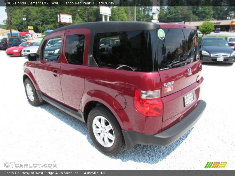 Tango Red Pearl / Black/Gray 2006 Honda Element EX-P AWD
