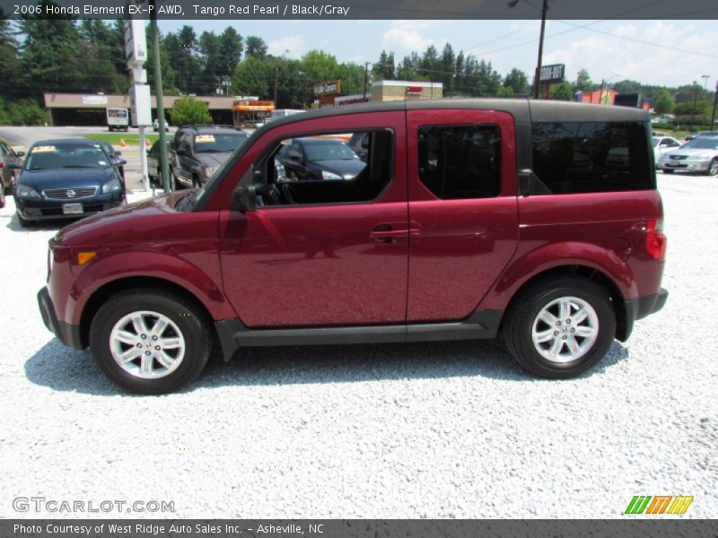 Tango Red Pearl / Black/Gray 2006 Honda Element EX-P AWD