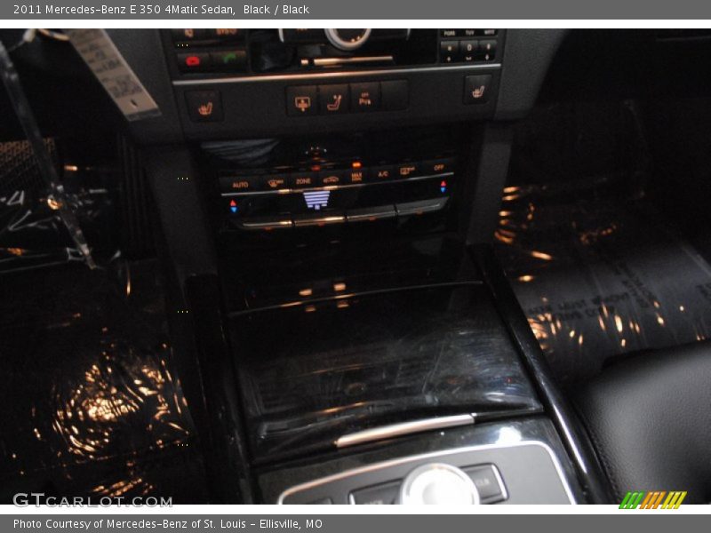 Black / Black 2011 Mercedes-Benz E 350 4Matic Sedan