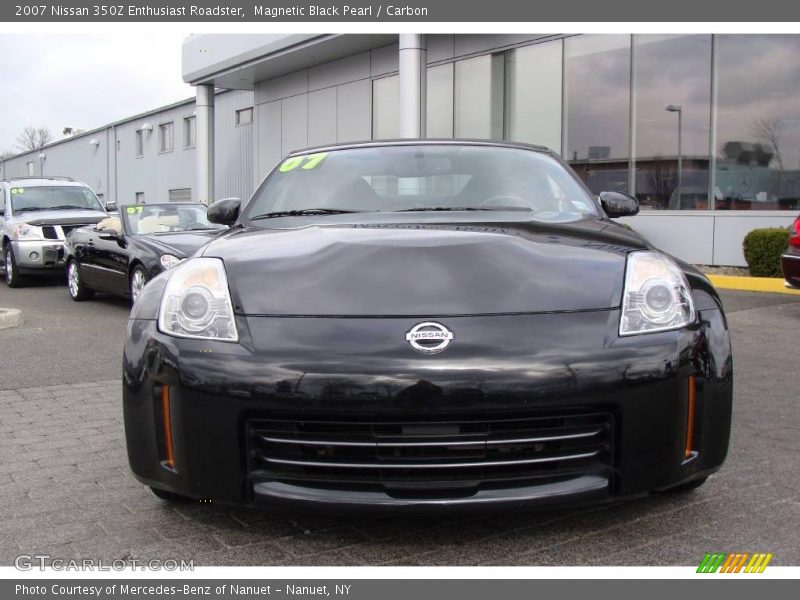Magnetic Black Pearl / Carbon 2007 Nissan 350Z Enthusiast Roadster