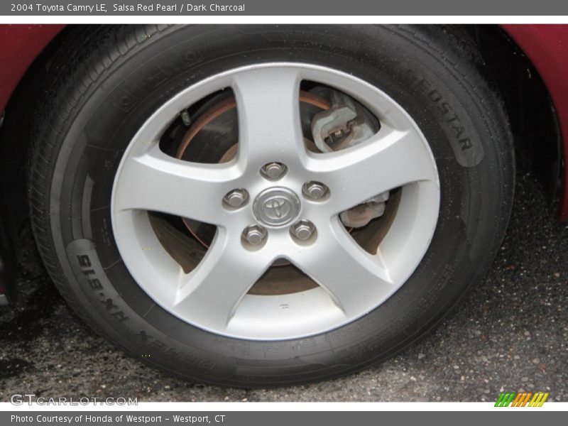Salsa Red Pearl / Dark Charcoal 2004 Toyota Camry LE