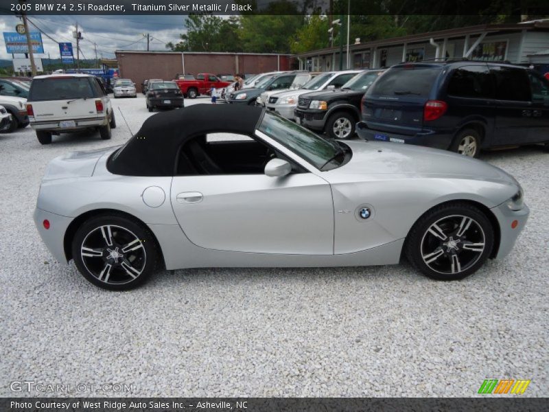  2005 Z4 2.5i Roadster Titanium Silver Metallic